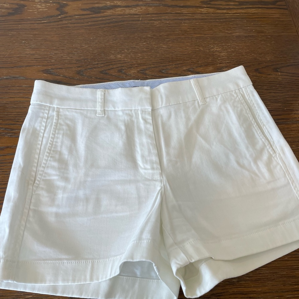 J. Crew Women's White Shorts